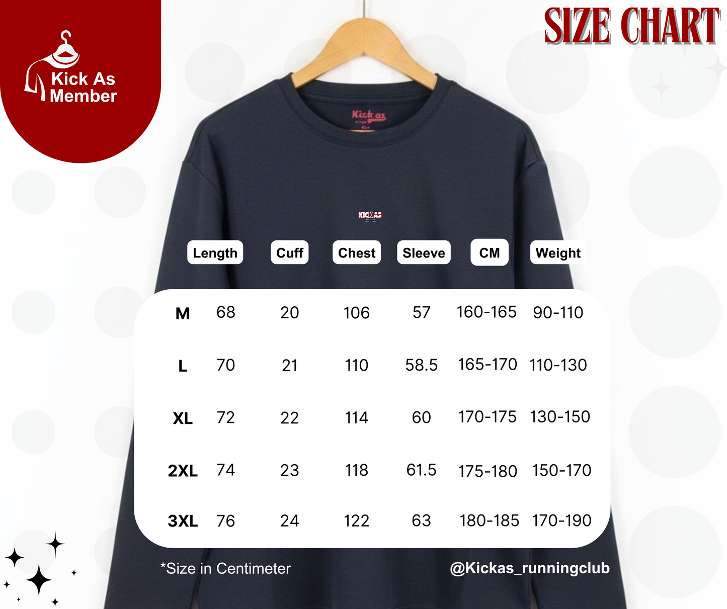 Kick as long-sleeved T-shirt